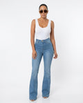 Heidi-Outlet - Kazan | High-Waisted Flared Pants Women