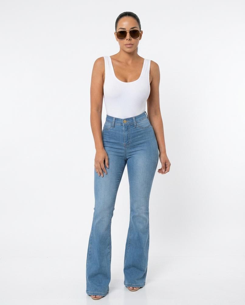 Heidi-Outlet - Kazan | High-Waisted Flared Pants Women
