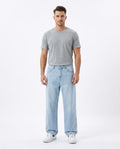 Heidi-Outlet - Lynal | Wide-Leg Light-Wash Pants Men