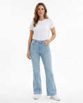 Heidi-Outlet - Alvel | High-Waist Flared Pants Women