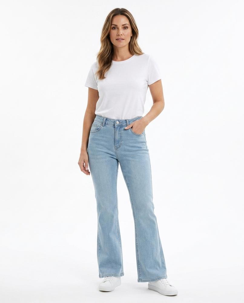 Heidi-Outlet - Alvel | High-Waist Flared Pants Women