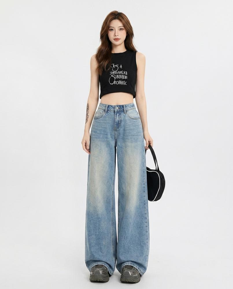 Heidi-Outlet - Tivar | High-Waist Wide-Leg Pants Women