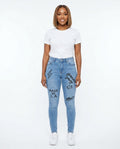 Heidi-Outlet - Tisen | Printed Skinny Fit Pants Women