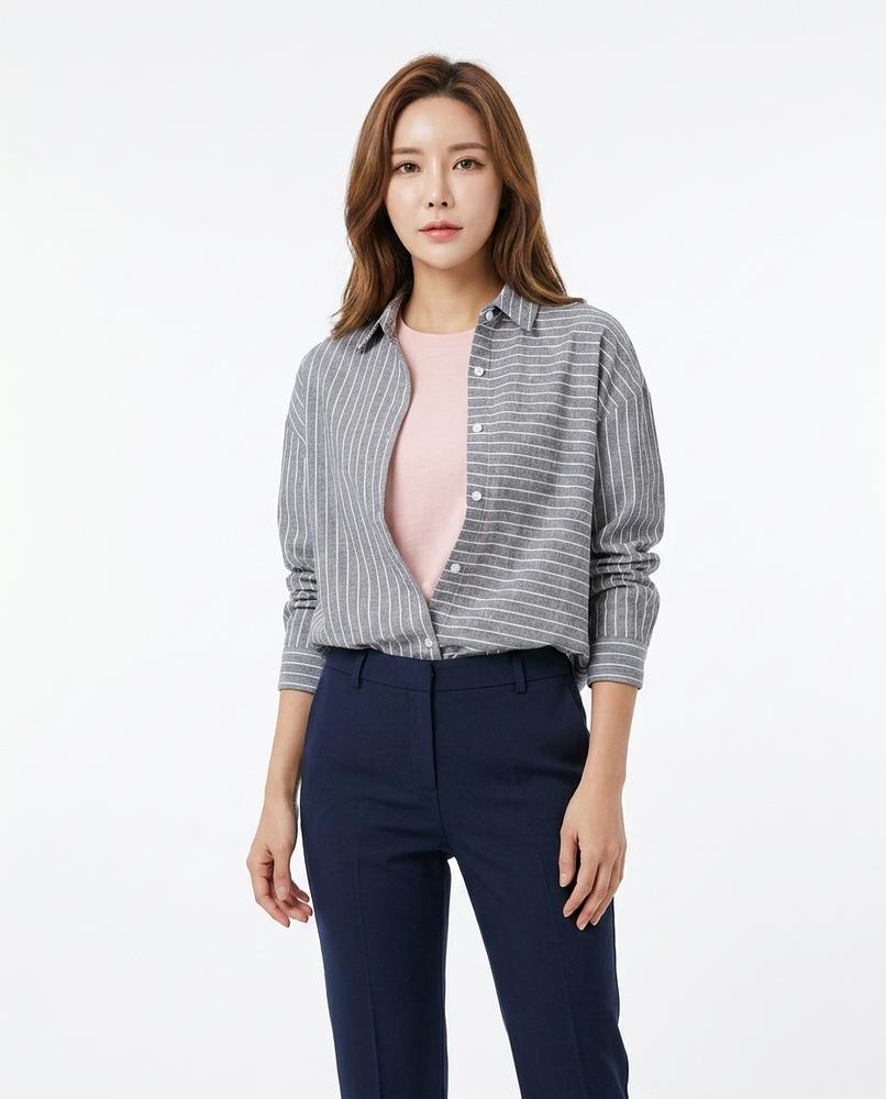 Heidi-Outlet - Niren | Slim-Fit Solid-Colored Pants Women