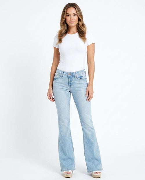 Heidi-Outlet - Artor | High-Waist Flared Pants Women