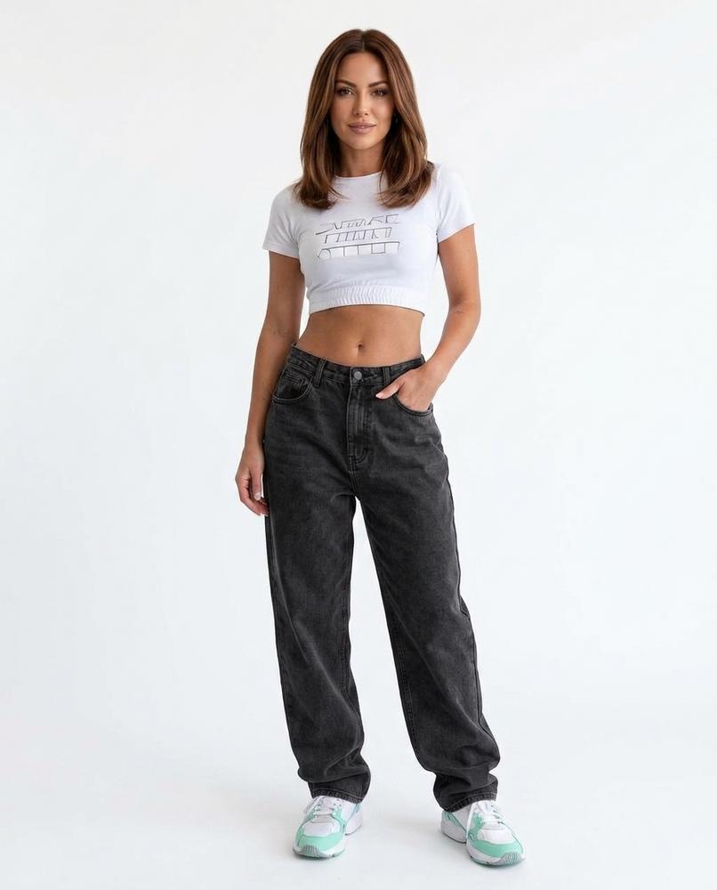 Heidi-Outlet - Zemon | Washed-Out Loose-Fit Pants Women