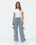 Heidi-Outlet - Alram | Wide-Leg Cargo Pants Women