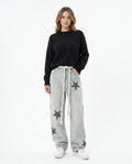 Heidi-Outlet - Semer | Wide-Leg Patched Pants Unisex