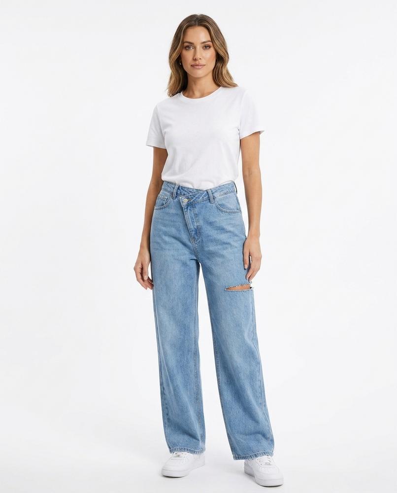 Heidi-Outlet - Vaver | High-Waist Wide-Leg Pants Women