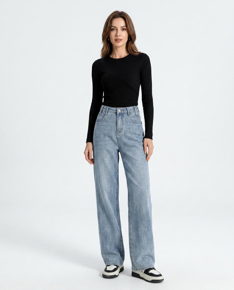Heidi-Outlet - Samor | High-Waisted Wide-Leg Pants Women