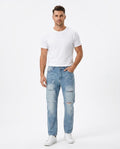 Heidi-Outlet - Lorev | Ripped Paint-Splatter Pants Men