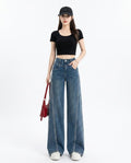 Heidi-Outlet - Yolen | Wide-Leg Embellished Pants Women