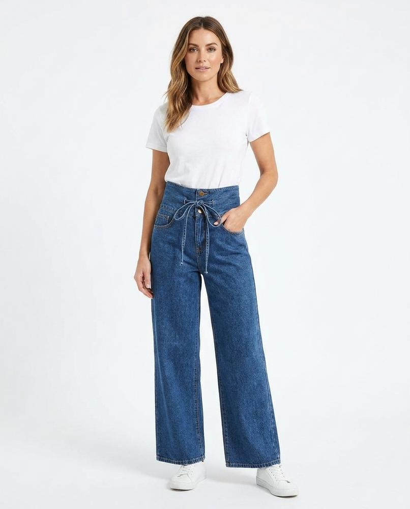 Heidi-Outlet - Dalin | High-Waisted Wide-Leg Pants Women