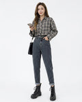 Heidi-Outlet - Nosel | High-Waist Tapered Pants Women