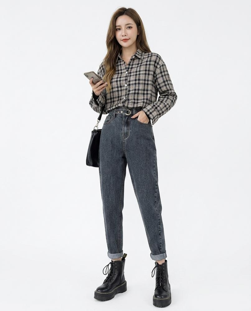 Heidi-Outlet - Nosel | High-Waist Tapered Pants Women