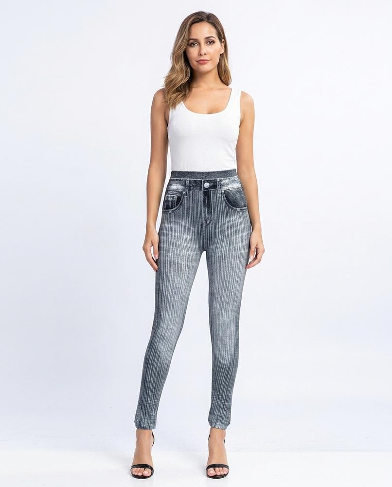 Heidi-Outlet - Laram | Striped Slim-Fit Pants Women