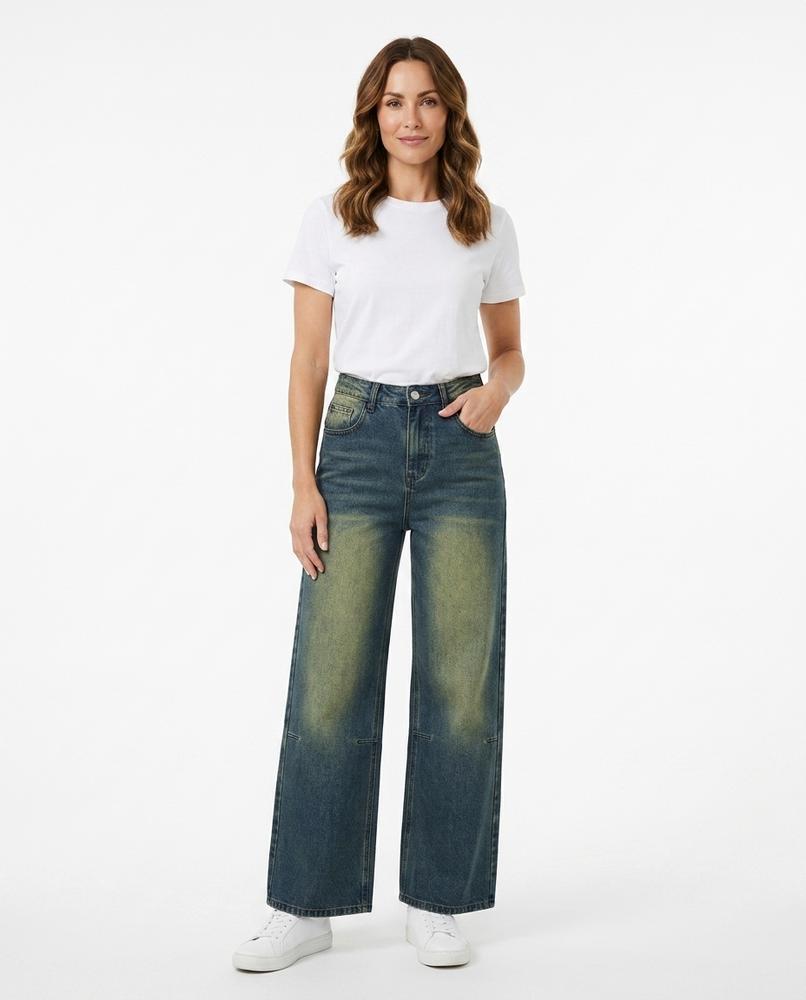 Heidi-Outlet - Ralom | Wide-Leg Washed Pants Women