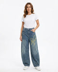 Heidi-Outlet - Elsan | Wide-Leg Printed Pants Women