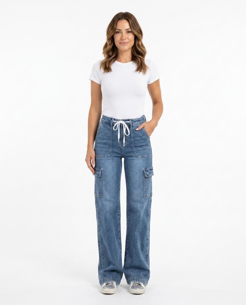 Heidi-Outlet - Cavar | High-Waisted Wide-Leg Pants Women