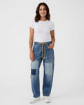 Heidi-Outlet - Tanal | Patchwork Relaxed-Fit Pants Women