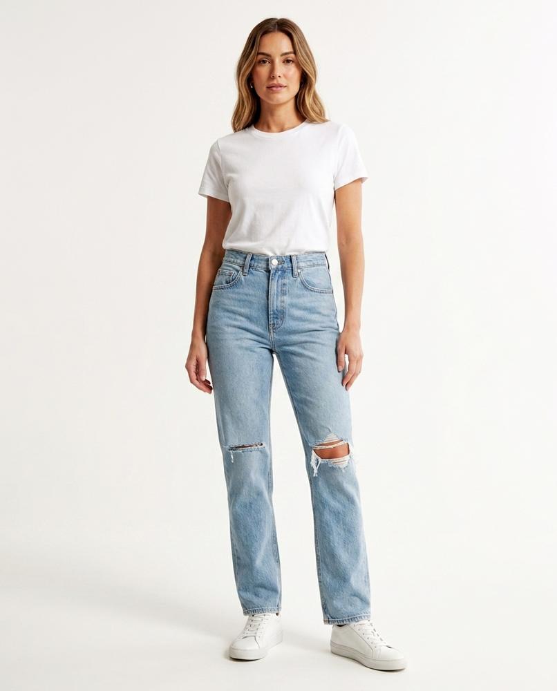 Heidi-Outlet - Davar | High-Waisted Ripped Pants Women