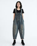 Heidi-Outlet - Nerel | Washed-Out Loose-Fit Pants Women