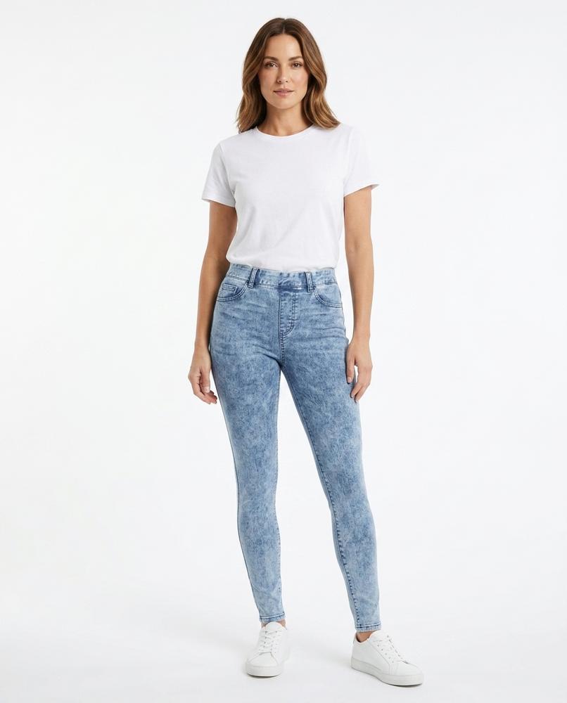 Heidi-Outlet - Damir | Acid-Wash Slim-Fit Pants Women