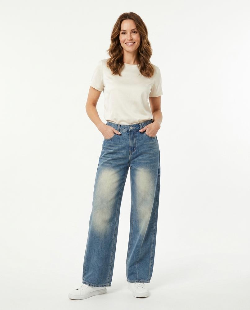 Heidi-Outlet - Roser | Wide-Leg Washed Pants Women