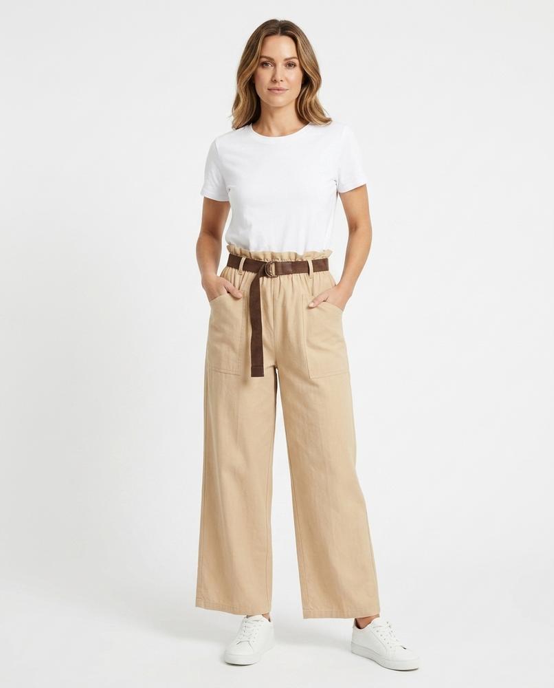 Heidi-Outlet - Casan | High-Waisted Wide-Leg Pants Women