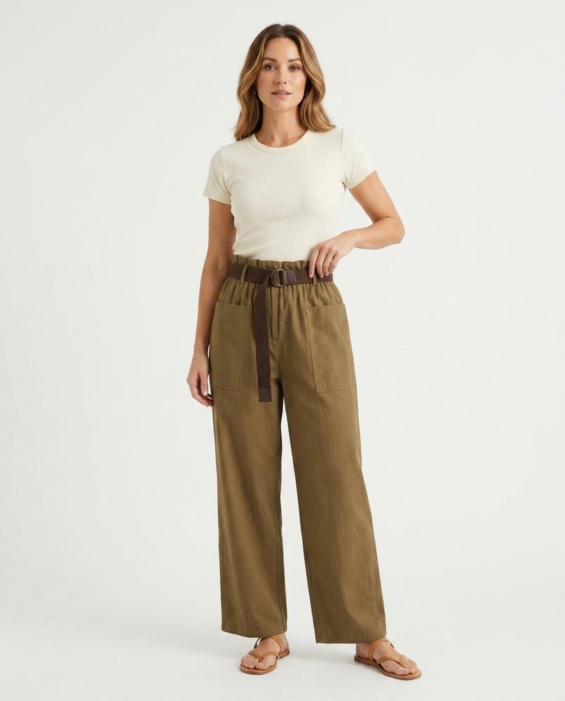 Heidi-Outlet - Casan | High-Waisted Wide-Leg Pants Women