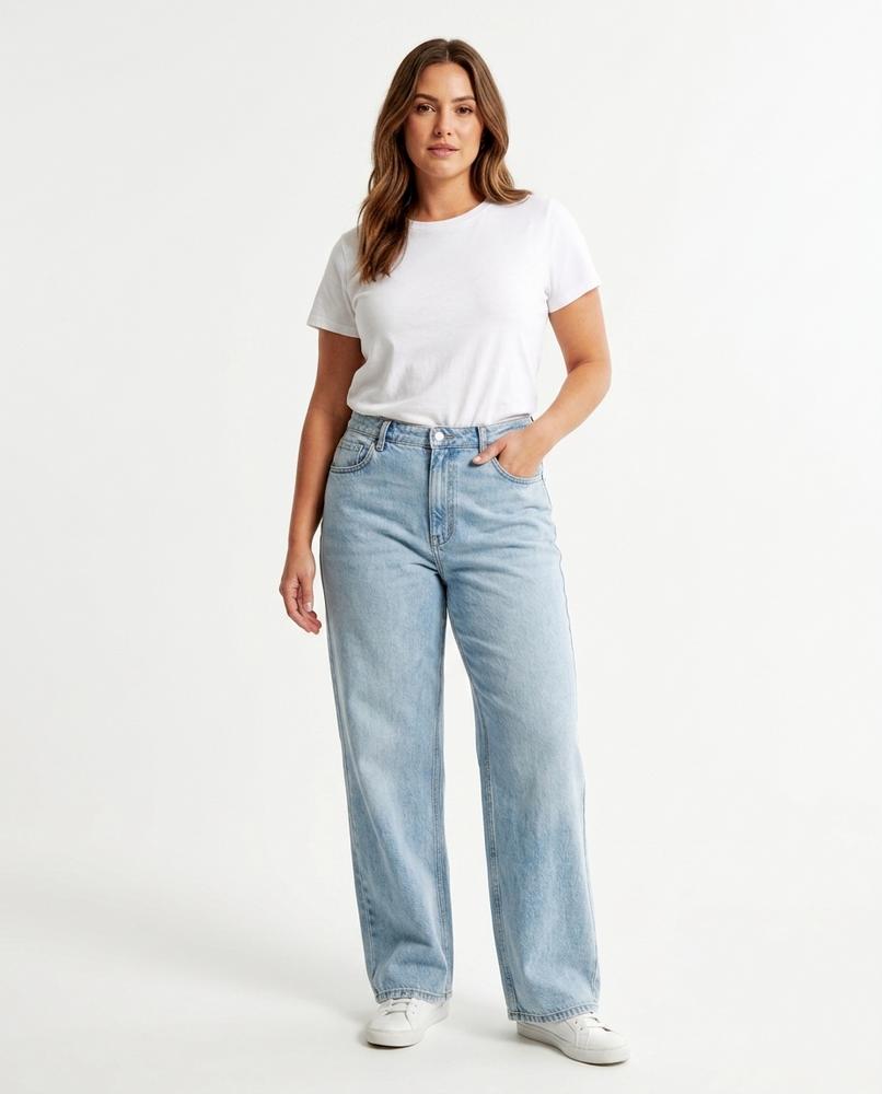 Heidi-Outlet - Vaken | Wide-Leg Denim Pants Women