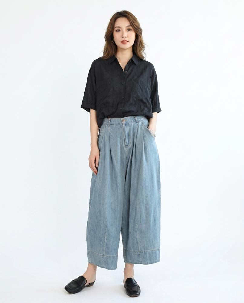 Heidi-Outlet - Alken | Wide-Leg Cropped Pants Women