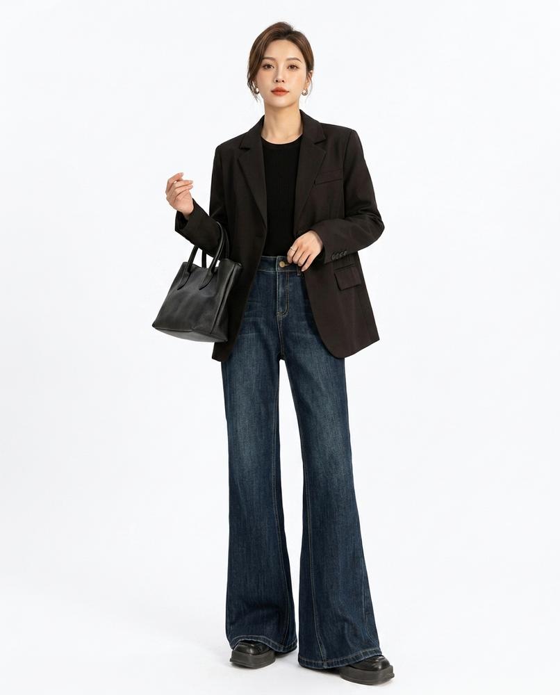 Heidi-Outlet - Yorel | High-Waisted Flared Pants Women