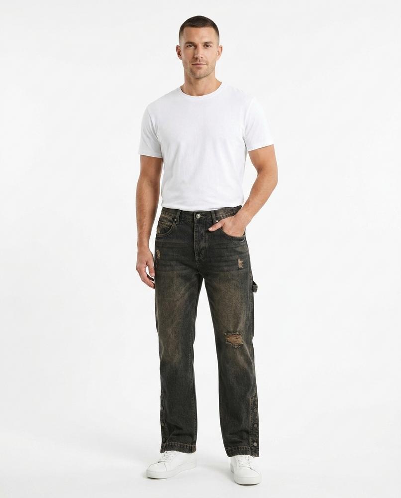 Heidi-Outlet - Nimar | Washed Distressed Pants Men