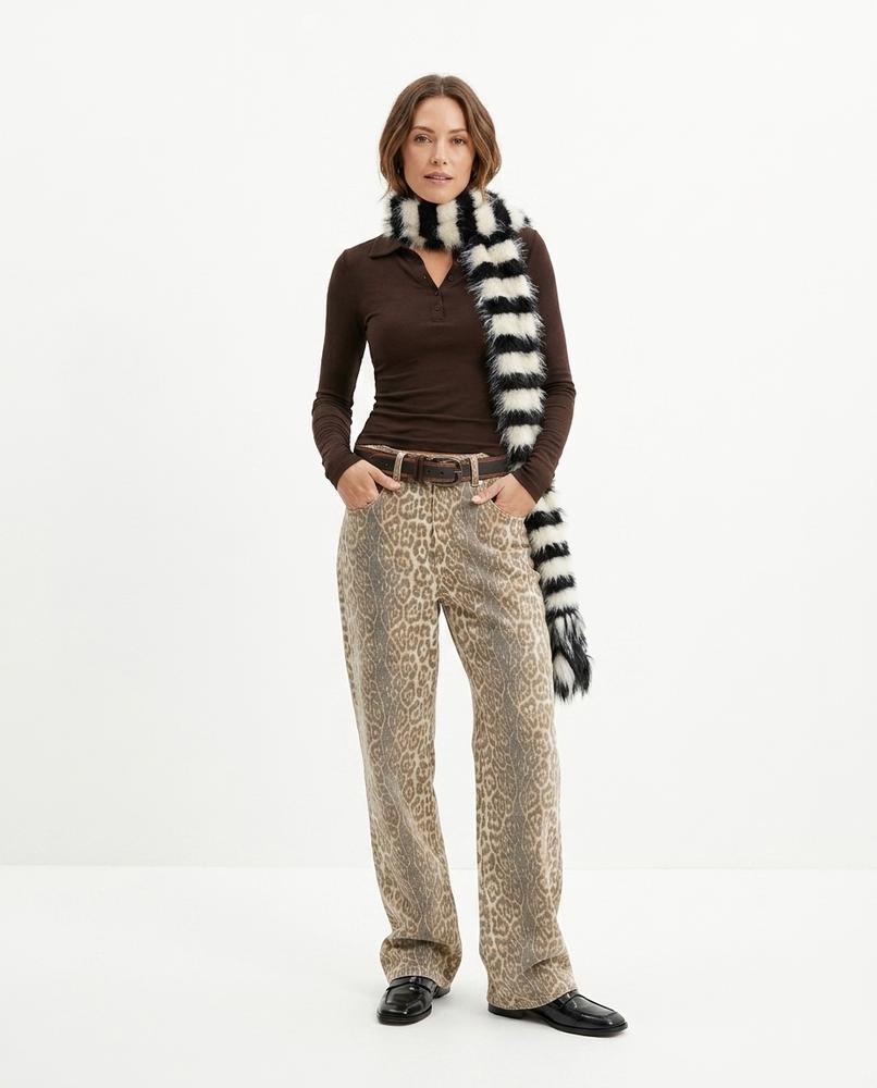 Heidi-Outlet - Yodar | Printed Straight-Leg Pants Unisex