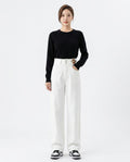 Heidi-Outlet - Nehal | High-Waisted Wide-Leg Pants Women