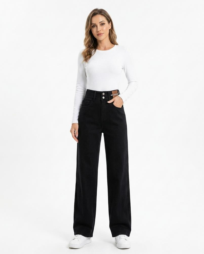 Heidi-Outlet - Nehal | High-Waisted Wide-Leg Pants Women