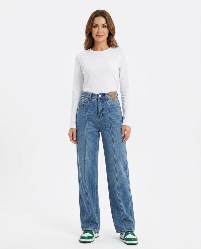 Heidi-Outlet - Nehal | High-Waisted Wide-Leg Pants Women