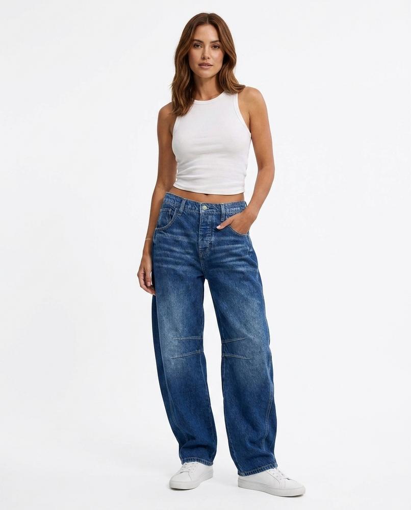Heidi-Outlet - Comel | Wide-Leg Washed Pants Women