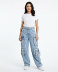 Heidi-Outlet - Milom | Wide-Leg Cargo Pants Women