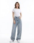Heidi-Outlet - Yodan | Embellished Wide-Leg Pants Women
