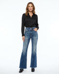 Heidi-Outlet - Lolom | High-Waist Flared Pants Women
