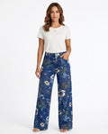 Heidi-Outlet - Armer | Floral-Print Wide-Leg Pants Women