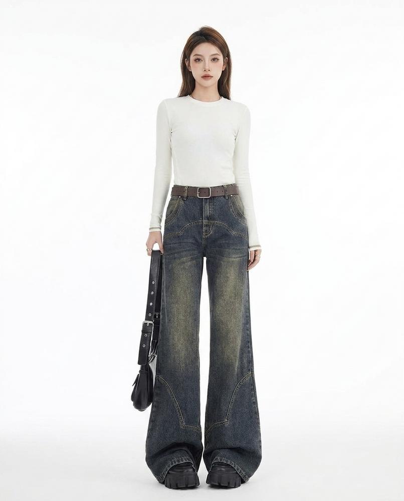 Heidi-Outlet - Lavar | High-Waisted Wide-Leg Pants Women