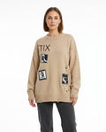 Heidi-Outlet - Elnav | Distressed Oversized Sweater Women
