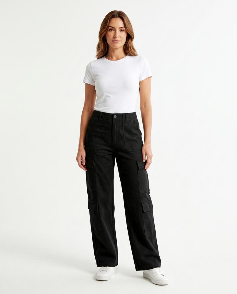 Heidi-Outlet - Tiram | High-Waisted Cargo Pants Women