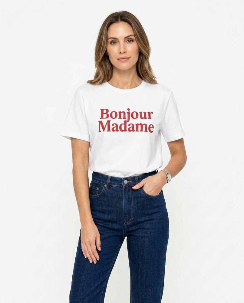 Heidi-Outlet - Lyzan | Printed Short-Sleeved T-Shirt Women