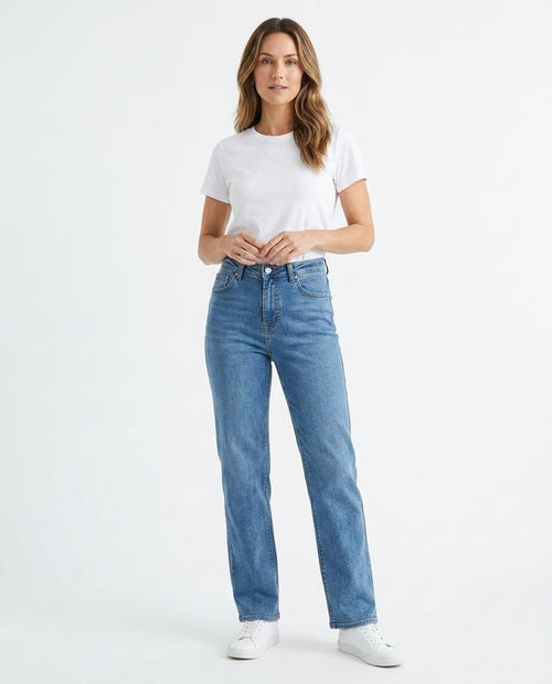 Heidi-Outlet - Arken | High-Waisted Straight-Leg Pants Women