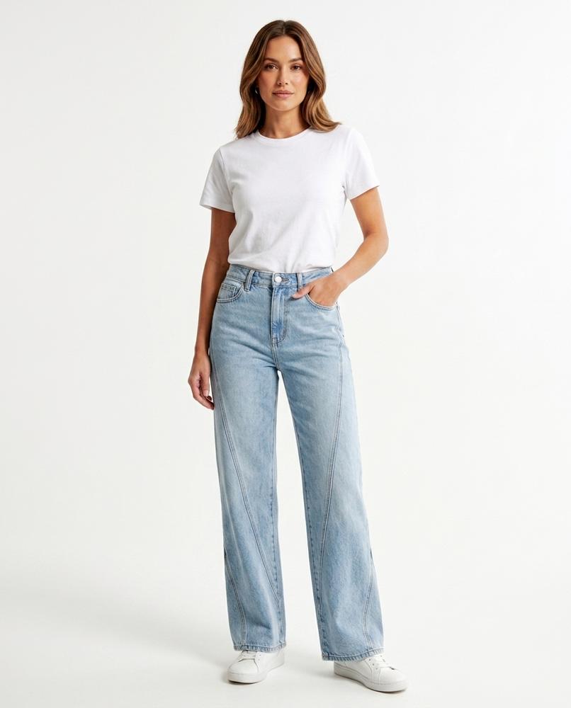 Heidi-Outlet - Nosin | Wide-Leg Stitched Pants Women