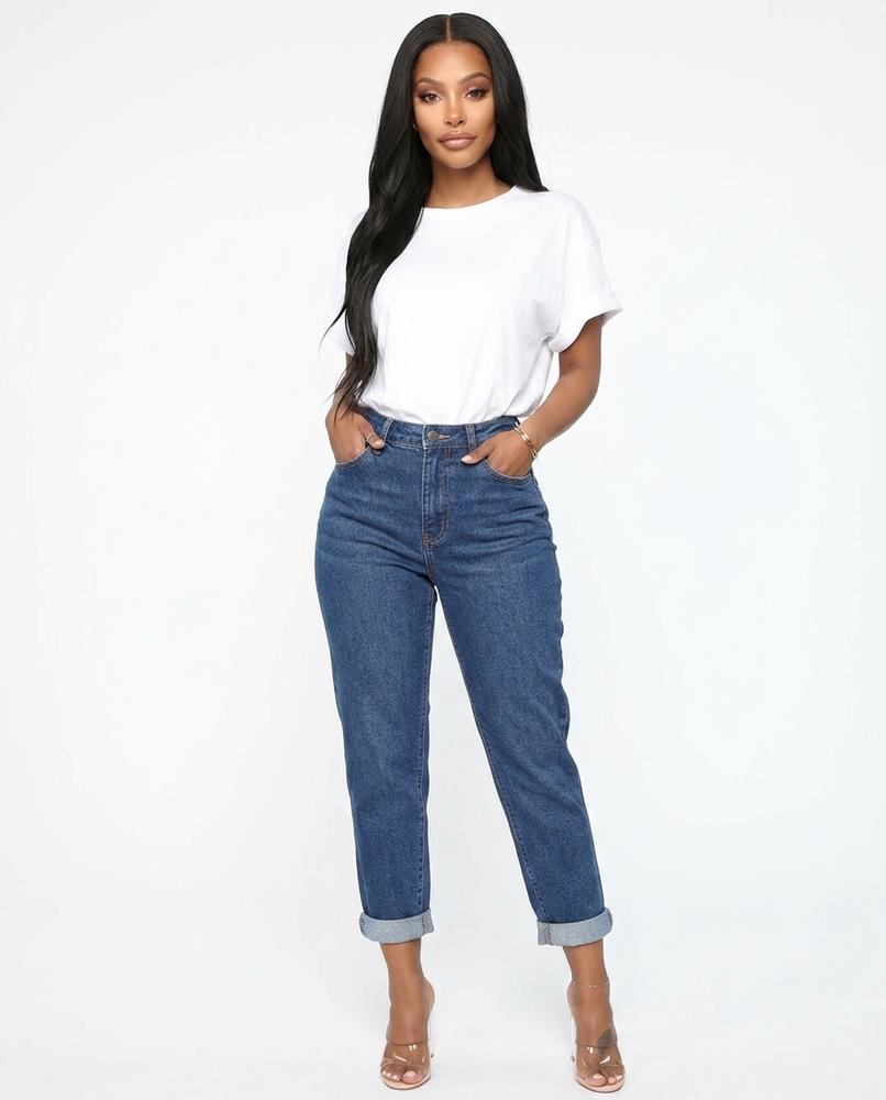 Heidi-Outlet - Vimer | High-Waisted Straight-Leg Pants Women
